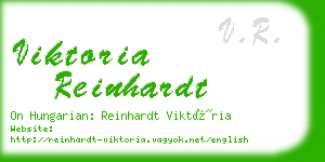 viktoria reinhardt business card